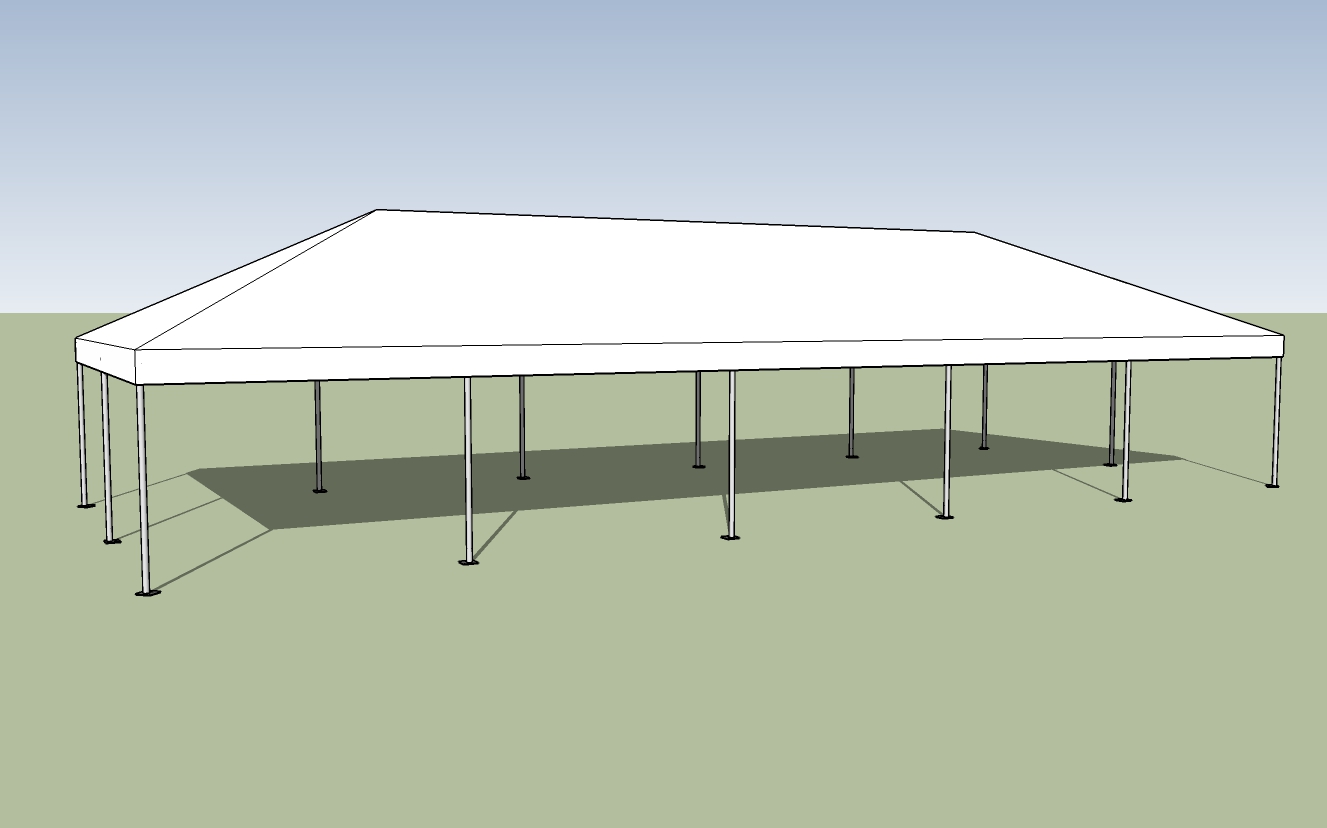 20x50 frame tent